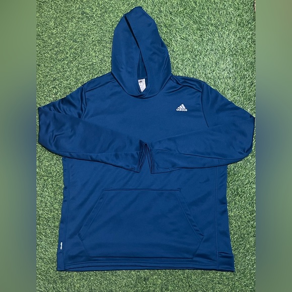 ADIDAS Own The Run Pullover Sweatshirt Hoodie Jacket Climalite Men’s Size 2XL - Picture 1 of 8